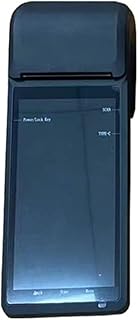 Handheld POS 4G Printer PDA 58mm Mobile Receipt Bill Thermal Printers Bluetooth WiFi USB All in One Machine Terminals (Color : One Size, Size : 4G PDA-Q6-K)