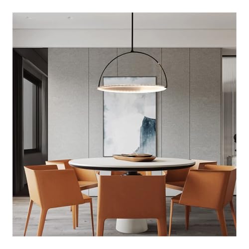 Lustre rond moderne à LED au design postmoderne danois épuré - 5