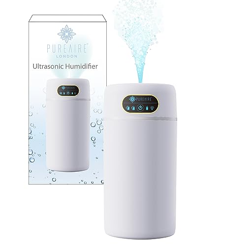 PureAire Cool Mist Humidifier for Bedroom Home Office Diffusers For Home LED Ultrasonic Air...