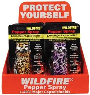 12 Wildfire 1/2oz Fashion Leatherette 3 LBP, 3 LBO, 3 CBY, 3 CBP with Counter Display