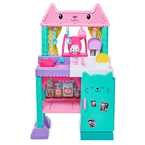 Image of Gabby's Dollhouse Cakey Kitchen Playset with Accessories and Play Food