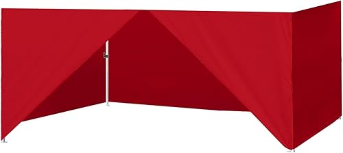 Miniatura 90 de Eurmax USA - Kit de paredes con cierre completo para toldo desplegable de 8x8 pies, solo 4 paredes (verde bosque) Verde bosque,Blanco,Rojo,Verde