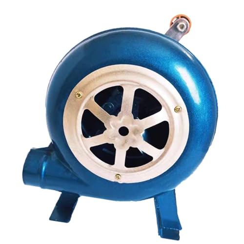 Briquets À Charbon Forge BBQ - Camping Activateur Pour Barbecue, Engrenage De Fer Barbecue Souffleur, Pour Camping En Plein Air Randonnée Pique-Nique Cuisson Feu ​Soufflet Outils De Barbecue(350W)