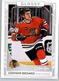 2023-24 Upper Deck Series Two OPC Glossy #R-47 Connor Bedard RC Rookie Card Chicago Blackhawks Official NHL Hockey Card in Raw (NM or Better) Condition