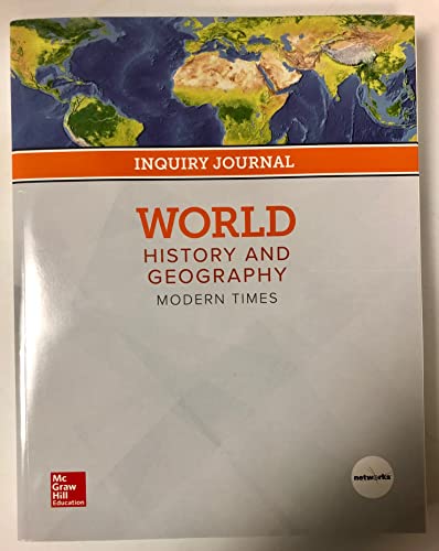 World History and Geography: Modern Times, Inqu... 0076927628 Book Cover