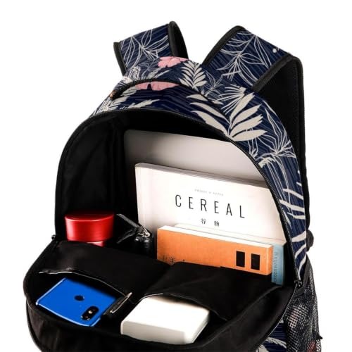 Mochila de hojas escandinavas para portátil con un diseño ligero unisex 4