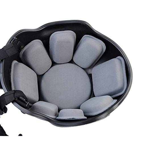 Nizirioo 2pz Fodera Per Casco e Moto, Kit Traspirante Anti-Sudore, Imbottitura Per Casco Da Moto, Cuscinetti Di Ricambio Per Bicicletta Elettrica