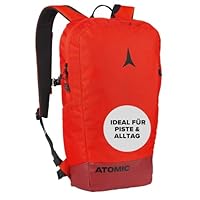 ATOMIC PISTE PACK - Rot - Tagesrucksack - Mit EVA-Rückenpanel für Tragegefühl & Aufprallschutz - Rucksäcke für das ganze Jahr - Ski-Rucksack im ATOMIC Style