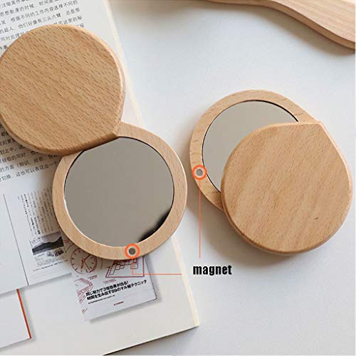Espejo de Maquillaje Portátil de Madera Maciza SUNESA miniatura 4