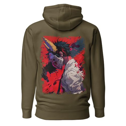 Sweat à capuche Fox Devil Kon pour vos sorties urbaines et soirées streaming manga confortables