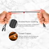 Unitek Premium Multi 3 w 1 Kabel ładujący USB Uniwersalny kabel wielokrotnego ładowania Micro USB/Type C/Lightning 3A 1.2M dla iPhone'a/smartfona z Androidem - czarny