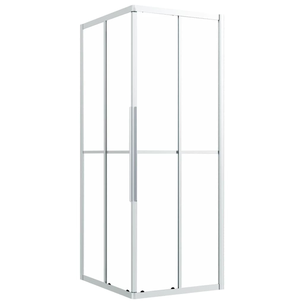 vidaXL Kabina prysznicowa, mrożone szkło ESG, 90 x 70 x 180 cm