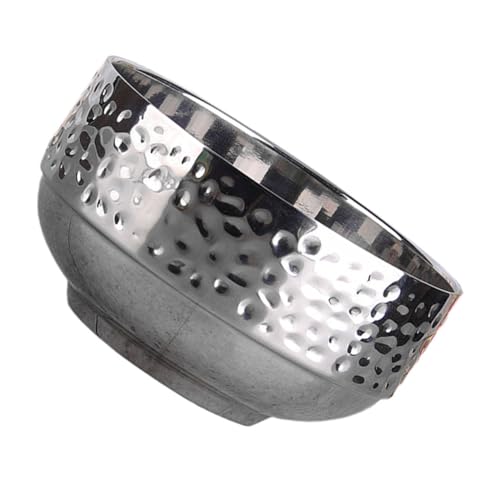 MOKKHNB Ciotola per e in Acciaio Inossidabile Ciotola Termica Antiscottatura Piccola per Noodles e Design per Uso