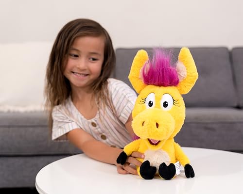 Jada Toys 34844 Donkey Hodie 14 Inch Yellow Donkey Plush Doll, Toys thumb #2