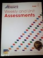 Benchmark Advance Weekly and Unit Assessments (Grade 4) 1512552186 Book Cover
