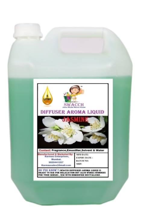 Swacch Diffuser Aroma Liquid Jasmine (Ready to use) 5 Litre (B0CN6QJ5QJ) Amazon Price History, Amazon Price Tracker