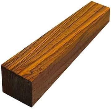 Exotic Wood Zones Wood Pen Blanks for Turning 3/4" x 3/4" x 6", Cocobolo 1 Piece