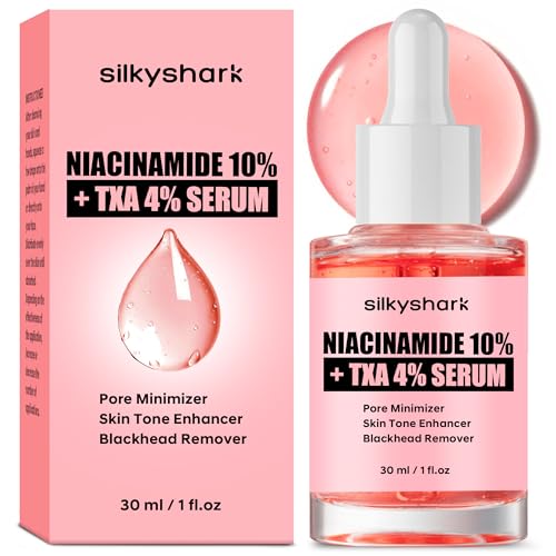 Niacinamide Serum (1 Fl Oz), 10% Niacinamide + 4% Tranexamic Acid...