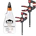 Produktbild Ponal Holzleim Express, 550g, Flasche, 1 Stück + Bessey Einhandzwinge EZM 150/60, 2 Stück