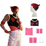 AKTOTO Hunter Hisoka Cosplay with Decorative Halloween Full Set Of Costumes with Wigs Anime Cosplay Men and Women
