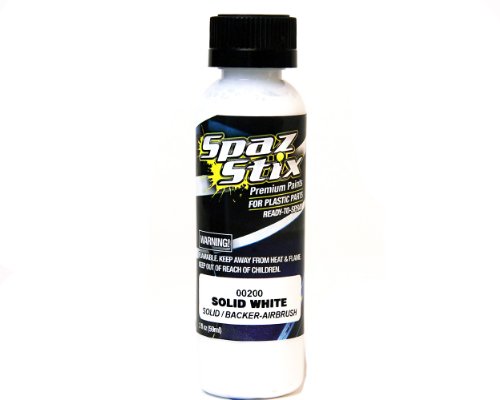 Solid White/Glow Backer Airbrush Paint 2oz