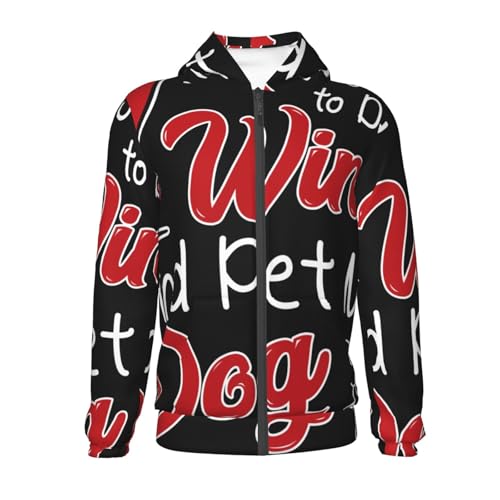 Funny Saying Wine Kid Hoodies Boys Zip Up Sweatshirts Girls Pullover with Pocket2