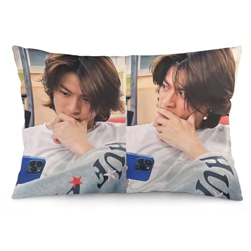 平野紫耀29 枕カバー ロング枕カバー 両面印刷 柔らかく生地 横寝用抱き枕 向き寝 室内装飾 16 "x24 "