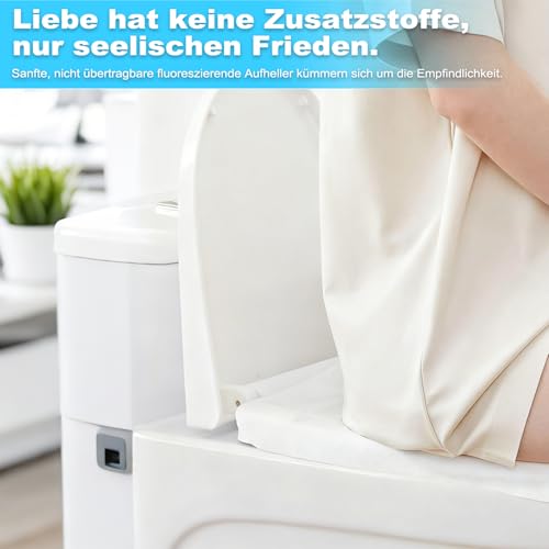 Toilette Auflage, 100 Stück Toilettenauflage Einweg, Einweg Toilettensitzbezüge Papier, Spülbare Toilette Auflage für Öffentlichen Toiletten