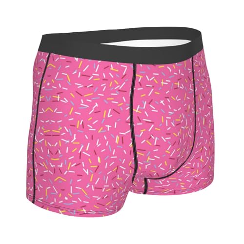 Men Sprinkles Pattern Boxer Briefs Moisture-Wicking Underwear3