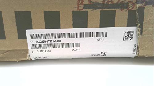 Siemens 6Sl3120-1Te21-8Ac0 Sinamics S120 Single Motor Module 6Sl3120-1Te21-8Ac0