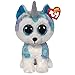 Ty- Beanie Animale di pezza, Colore Bianco/Blu, 23 cm, TY36458