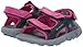 Columbia Youth Unisex Techsun 3 Strap Sandal, Pink Ice/Pacific Rim, 10
