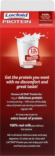 Lactaid Protein Whole Milk, 52 oz