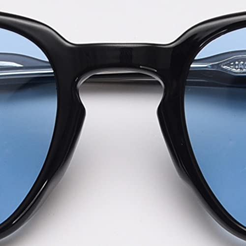 kachawoo Black Green Square Frame Sunglasses Men Polarized Ladies Vintage Male Blue UV4004
