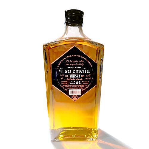 Whisky Estremeñu | Origen Extremadura | 70 ml |Maduración mínima de 36 meses