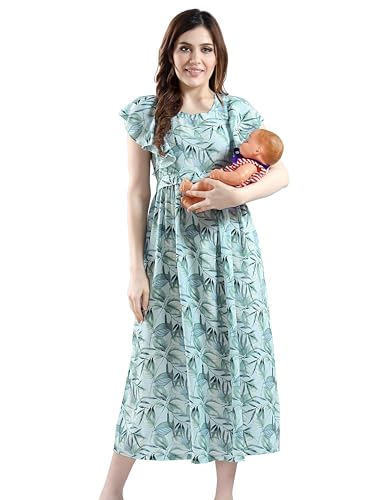Image of AV2 Women Maternity Feeding Dress | Feeding Kurti | Nursing Dress -5071