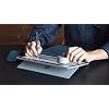 Microsoft Official Surface Pen - 4096 Pressure Sensitivity, Tail Eraser, Barrel Button, Compatible With Pro 5, Pro 6, Go, Book, Studio, Laptop, Bluetooth 4.0 - Platinum