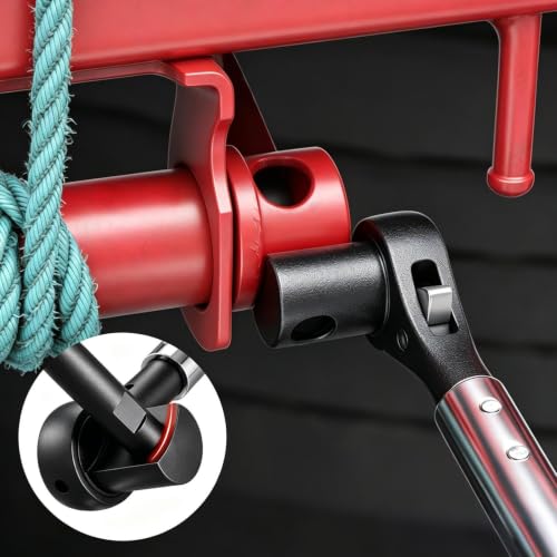 Outil serre-sangle pour cargaison réglable sans effort pour tracteur et moto - 8