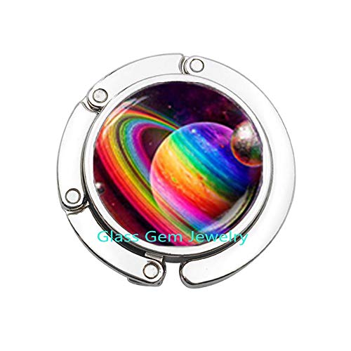 Crochet de sac à main Gay Pride - Bijoux Gay Pride avec arc-en-ciel - Cadeau idéal pour un mariage égal - Q0233