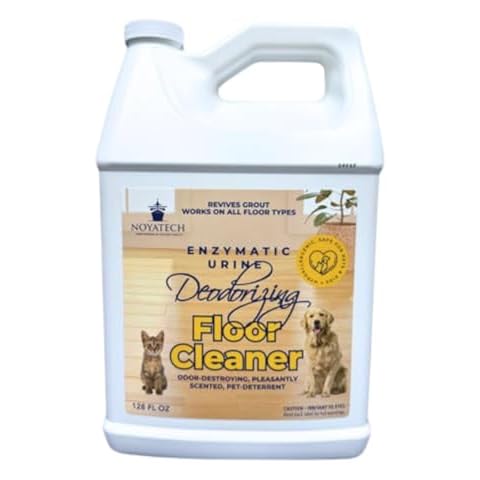 Pet safe deodorizing Enzymatic Floor Cleaner – Deter & Deodorize, Long-Lasting Protection, Safe for Pets & Kids, Non-Toxic, Eco-Friendly. (1, GALLON) Cover