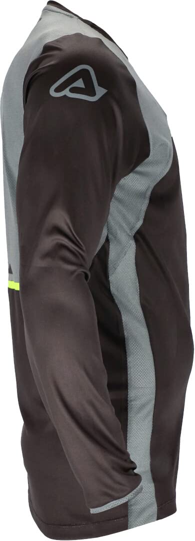 Acerbis X-Duro Maglia Motocross, Nero/Giallo, 3XL