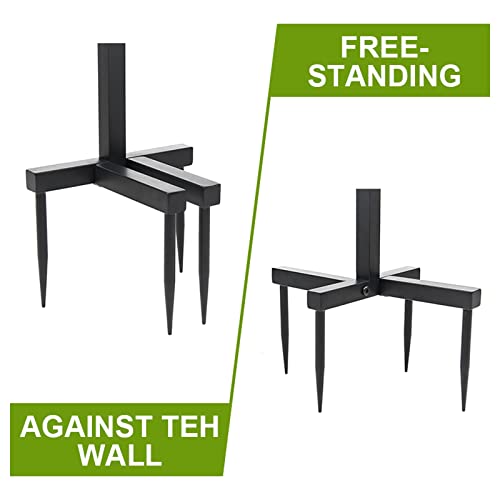 Garden Hose Holder Freestanding, Water Hose Holder Holds 125-Feet Hose, Heavy Duty Garden Hose Storage Hose Stand Detachable Water Hose Holders For Outside Yard Lawn #TOP5