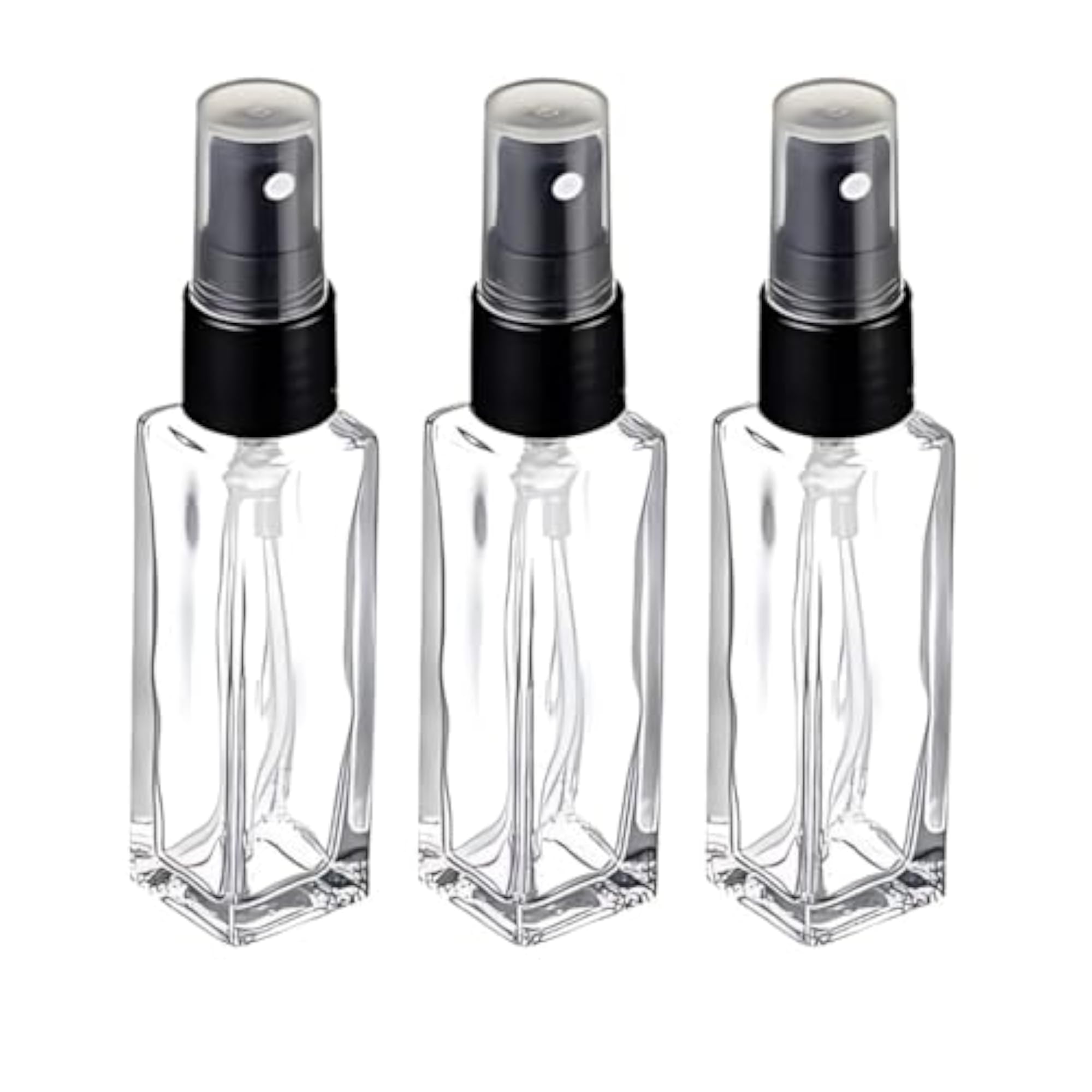 Luxury Empty Refillable Perfume Bottle| 8 ML | Transparent Glass Spray Bottle
