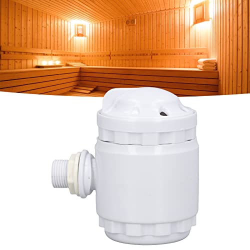 Dampfgenerator, Dampfduschgenerator mit Aromatherapie-Funktion und G1/2-Außengewinde, geeignet für Saunaraum, SPA-Raum und Duschraum, langlebiger Dampfbad-Spa-Generator aus Kunststoff