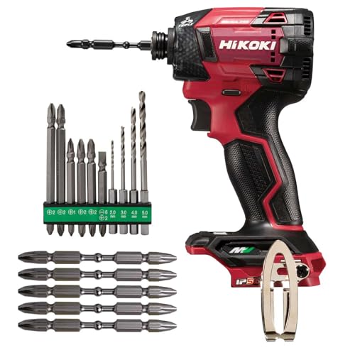 �y�Z�b�g�����z HiKOKI(�n�C�R�[�L) 36V�[�d���C���p�N�g�h���C�o�[ WH36DD(NNR) + �r�b�g�Z�b�g(10�{��) 0040-1000 + �͂��ԃr�b�g(5�{��)