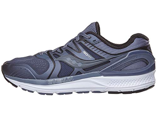 Saucony Men's Redeemer ISO 2 Running Shoe, Grey | Black, 11.5