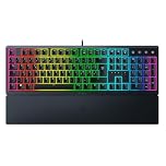 Razer Ornata V3 - Tastiera a basso profilo con mecha-membrana e Razer Chroma RGB (Interruttore Ibrido Mecha-Mecha, Copri Tasti UV, Poggiapolsi Magnetico Soft-Touch) QWERTY Tastiera Italiana | Nero