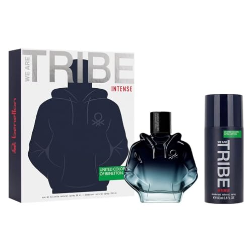 Catálogo de Hot Benetton disponible en línea para comprar. 37 Z4 Set Benetton We Are Tribe 2Pzs 90ml EDP Spray/Desodorante 150ml Spray
