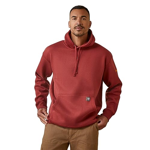 Ariat Men's Big and Tall REBAR Logo Hoodie