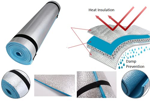 Tappetino Da Campeggio GLOW Adventure - Isolato, Leggero, Impermeabile 180x50 Cm - Foto 12